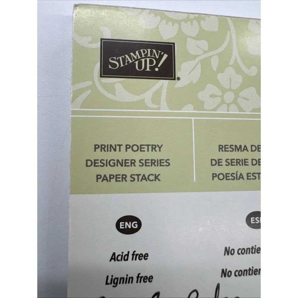 Stampin Up! retired stampin